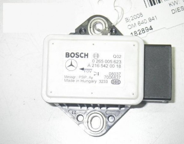 Sensor Querbeschleunigung - MERCEDES-BENZ B-KLASSE (W245) B 200 CDI (245.208) A2165420018