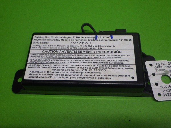 Steuergerät Batterie Überwachung - OPEL MOKKA / MOKKA X (J13) 1.6 CDTI (_76) 23117460