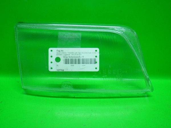 Glas Scheinwerfer rechts - AUDI (NSU) 100/A6 Lim Typ 4A2/4C4 ab 12'90 - 4A0