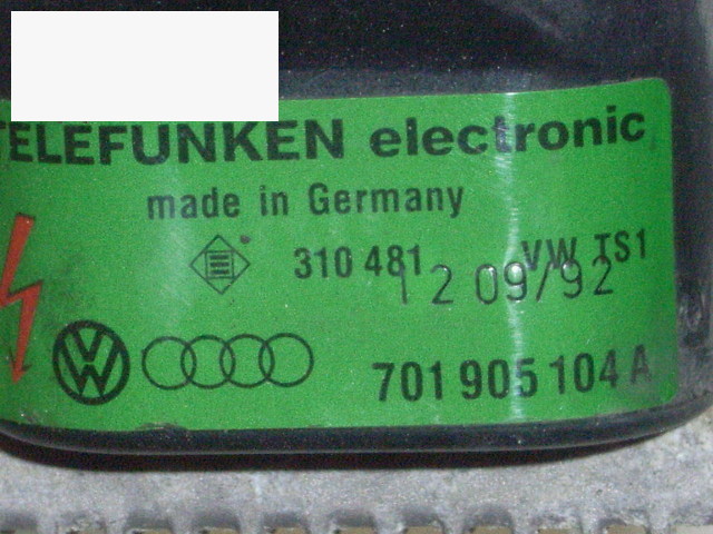 Zündspule - VW POLO (86C, 80) 1.0, Abgasreinigung, Motor-Elektrik